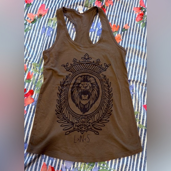Lions Not Sheep Racerback tank top - Picture 1 of 2